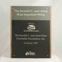 plaque kendal ham inpatient wing